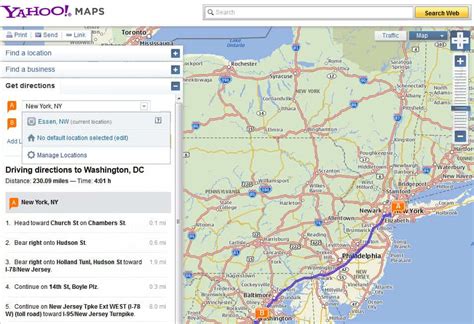 google maps driving directions local mapquest